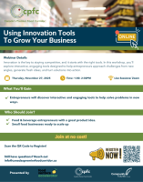 Using Innovation Tools to Grow your Business
